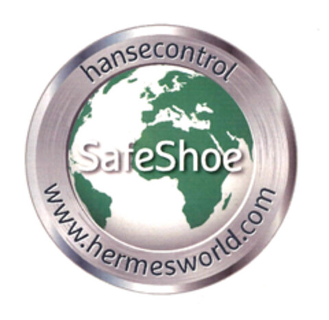 hansecontrol SafeShoe www.hermesworld.com Logo (EUIPO, 17.11.2017)