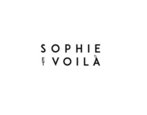 SOPHIE ET VOILÀ Logo (EUIPO, 06/01/2018)