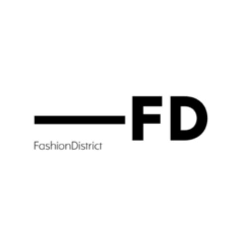 FD FASHION DISTRICT Logo (EUIPO, 16.07.2018)