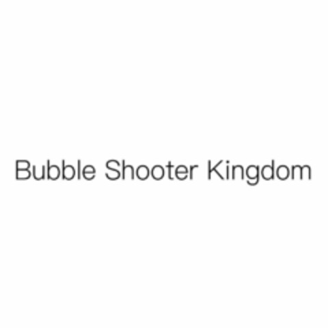 Bubble Shooter Kingdom Logo (EUIPO, 02.02.2019)