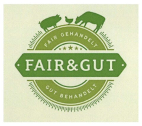 FAIR & GUT FAIR GEHANDELT GUT BEHANDELT Logo (EUIPO, 30.07.2019)