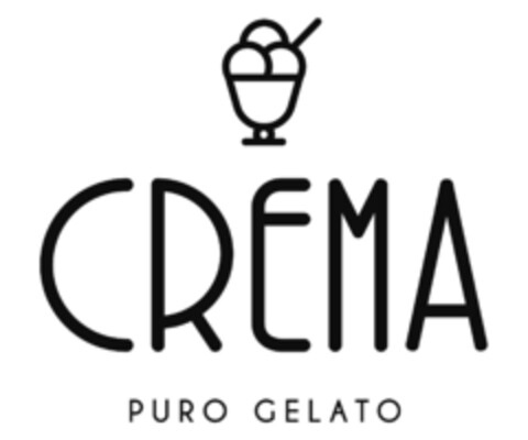 CREMA PURO GELATO Logo (EUIPO, 10.02.2020)