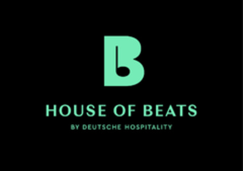 B HOUSE OF BEATS BY DEUTSCHE HOSPITALITY Logo (EUIPO, 05/18/2021)