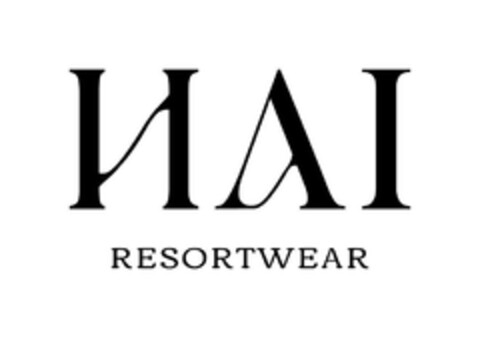 HAI RESORTWEAR Logo (EUIPO, 09/04/2023)