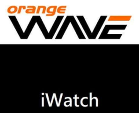 orange WAVE iWatch Logo (EUIPO, 10/04/2023)