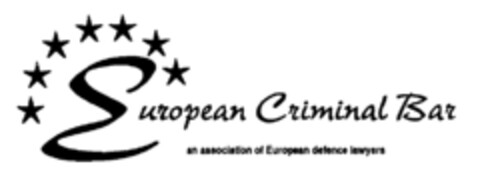 European Criminal Bar an association of European defense lawyers Logo (EUIPO, 13.02.1998)