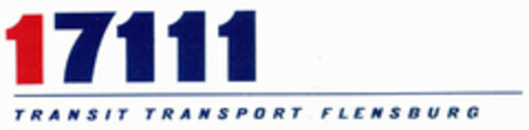 17111 TRANSIT TRANSPORT FLENSBURG Logo (EUIPO, 01.03.1999)