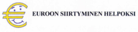 € EUROON SIIRTYMINEN HELPOKSI Logo (EUIPO, 15.02.2001)