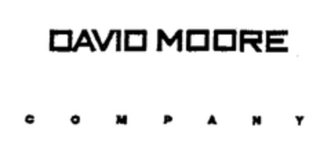 DAVID MOORE COMPANY Logo (EUIPO, 09/29/2003)