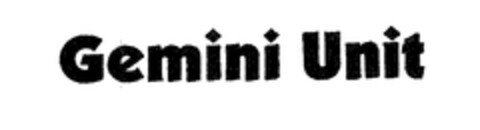 Gemini Unit Logo (EUIPO, 23.12.2003)