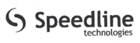 Speedline technologies Logo (EUIPO, 01/23/2004)