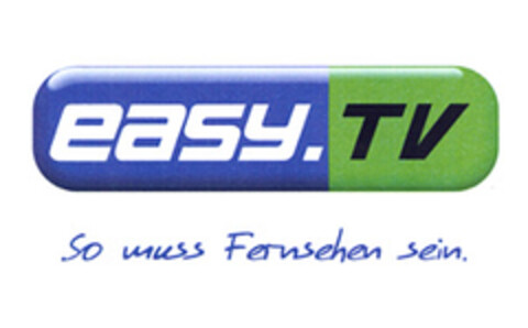 easy.TV So muss Fernsehen sein. Logo (EUIPO, 02/07/2005)