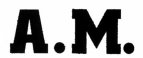 A.M. Logo (EUIPO, 22.05.2006)