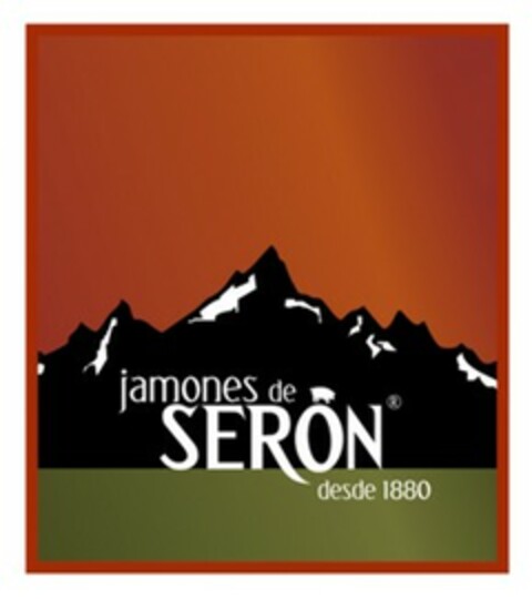 jamones de SERON desde 1880 Logo (EUIPO, 03/14/2008)