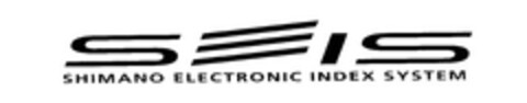 SEIS SHIMANO ELECTRONIC INDEX SYSTEM Logo (EUIPO, 06/16/2008)