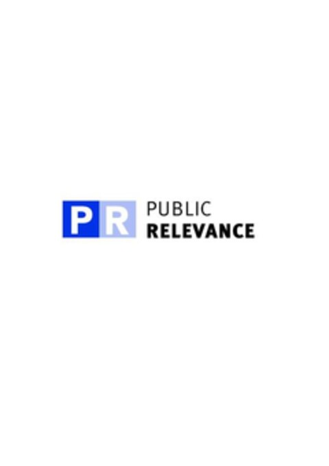 PR PUBLIC RELEVANCE Logo (EUIPO, 07/30/2008)