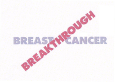 BREAST CANCER BREAKTHROUGH Logo (EUIPO, 03.04.2009)