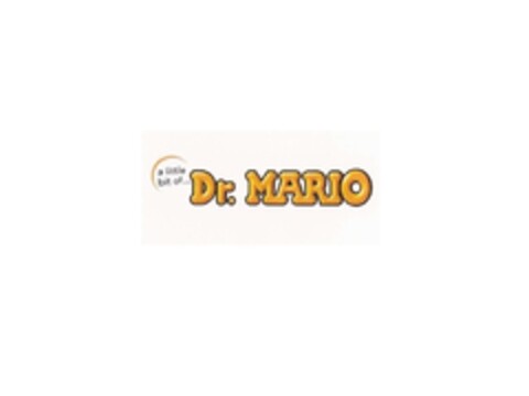 Dr. MARIO a little bit of ... Logo (EUIPO, 18.09.2009)