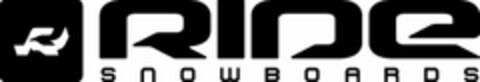 R RIDE SNOWBOARDS Logo (EUIPO, 02.11.2010)