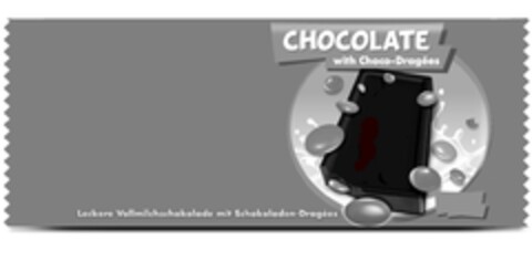 CHOCOLATE with Choco-Dragées Leckere Vollmilchschokolade mit Schokoladen-Dragées Logo (EUIPO, 16.01.2013)