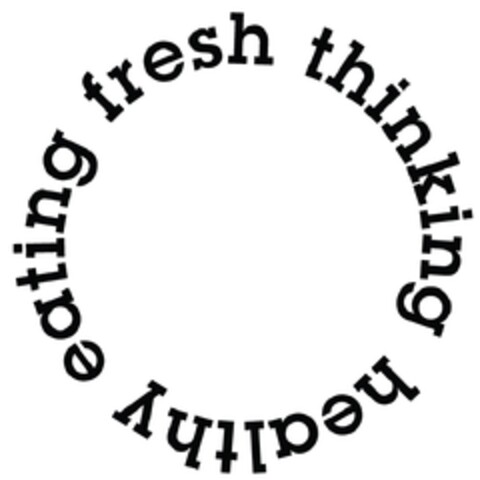 fresh thinking healthy eating Logo (EUIPO, 08/06/2013)