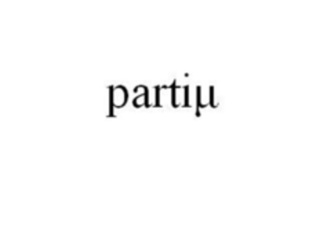 partiµ Logo (EUIPO, 20.05.2015)