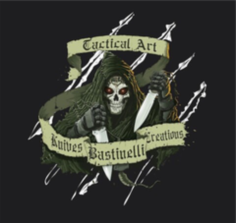 TACTICAL ART KNIVES BASTINELLI CREATIONS Logo (EUIPO, 07.10.2015)