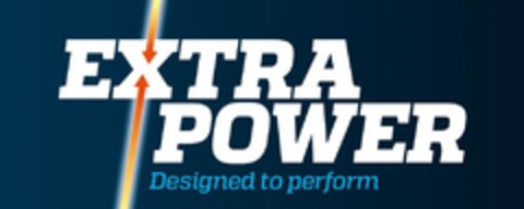 EXTRA POWER Designed to perform Logo (EUIPO, 18.07.2018)