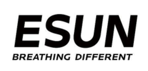 ESUN BREATHING DIFFERENT Logo (EUIPO, 12.08.2019)