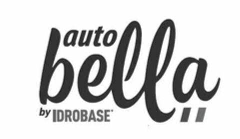 AUTO BELLA BY IDROBASE Logo (EUIPO, 03.10.2019)