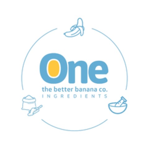 One the better banana co.  I N G R E D I E N T S Logo (EUIPO, 07.01.2021)