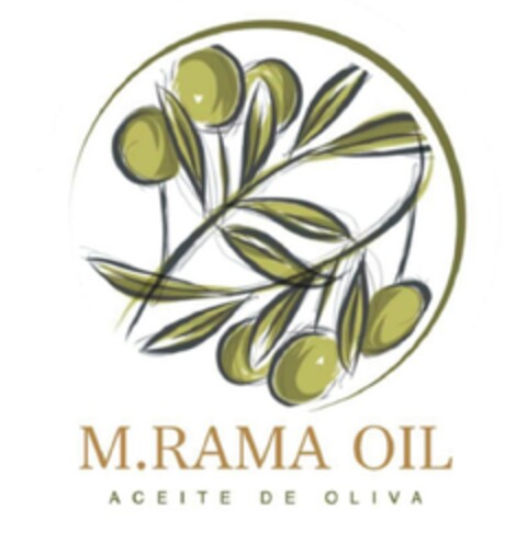 M.RAMA OIL  ACEITE DE OLIVA Logo (EUIPO, 29.03.2021)