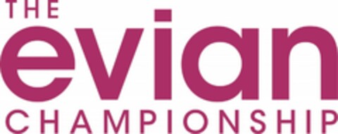 THE evian CHAMPIONSHIP Logo (EUIPO, 02/17/2023)