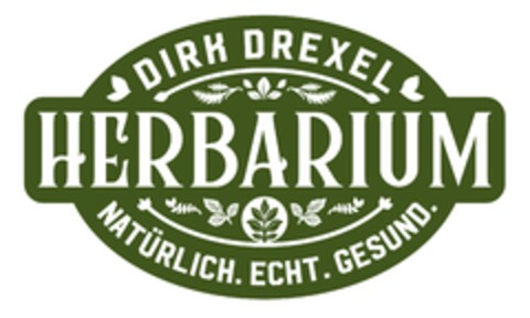 DIRK DREXEL HERBARIUM NATÜRLICH . ECHT . GESUND. Logo (EUIPO, 12.06.2024)