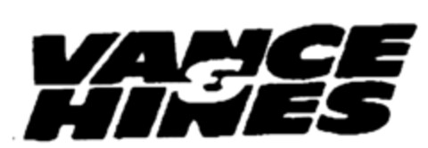 VANCE & HINES Logo (EUIPO, 01.04.1996)