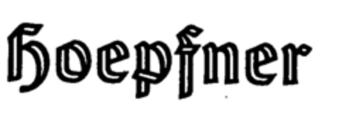 hoepfner Logo (EUIPO, 04/01/1996)