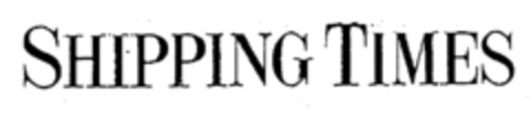 SHIPPING TIMES Logo (EUIPO, 01.04.1996)