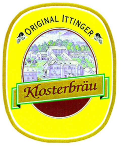 ORIGINAL ITTINGER Klosterbräu Logo (EUIPO, 19.08.1997)