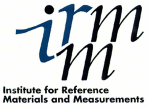 irmm Institute for Reference Materials and Measurements Logo (EUIPO, 23.12.1997)