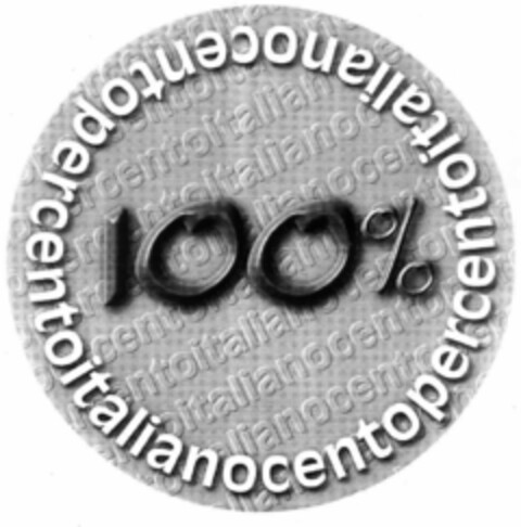 100% italianocentopercento Logo (EUIPO, 02/24/1998)