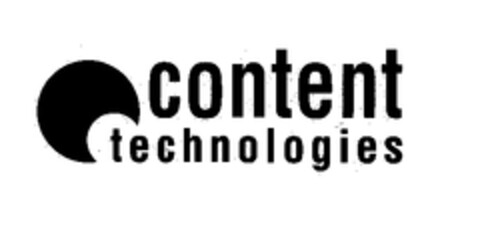 content technologies Logo (EUIPO, 07/09/1998)