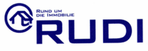 RUND UM DIE IMMOBILIE RUDI Logo (EUIPO, 12/21/1999)