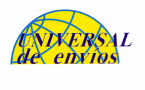 UNIVERSAL de envíos Logo (EUIPO, 20.02.2001)