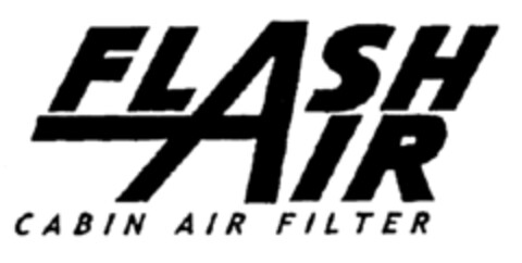 FLASH AIR CABIN AIR FILTER Logo (EUIPO, 18.04.2001)