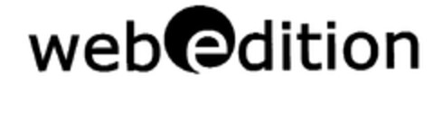 webedition Logo (EUIPO, 26.08.2003)