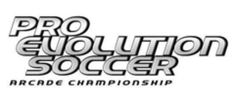 PRO EVOLUTION SOCCER ARCADE CHAMPIONSHIP Logo (EUIPO, 23.03.2006)