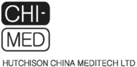 CHI-MED HUTCHISON CHINA MEDITECH LTD Logo (EUIPO, 13.04.2006)