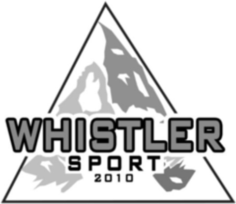 WHISTLER SPORT 2010 Logo (EUIPO, 30.11.2007)