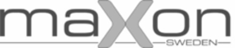 maXon SWEDEN Logo (EUIPO, 12.12.2008)