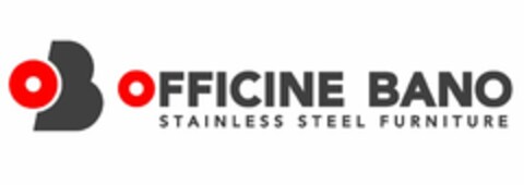 OFFICINE BANO STAINLESS STEEL FURNITURE OB Logo (EUIPO, 12/22/2008)